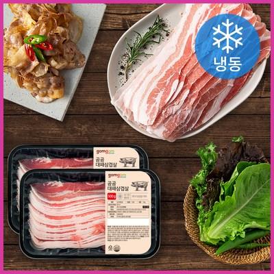  곰곰 무연골 대패 삼겹살 (냉동) 500g 핫딜 