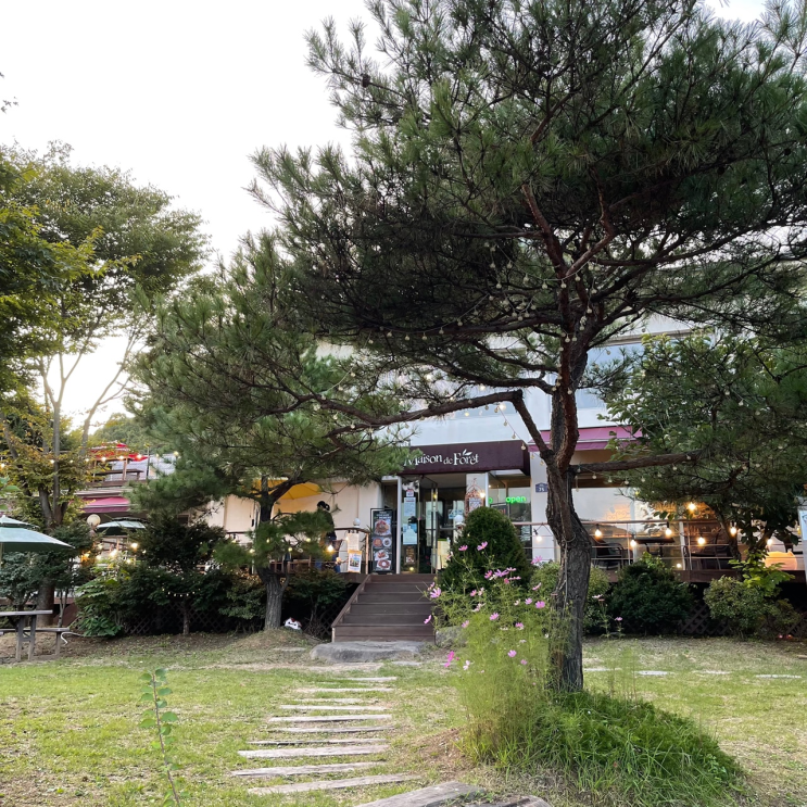  남한산성 카페 / 시원한 숲뷰엔 카페 메종드포레