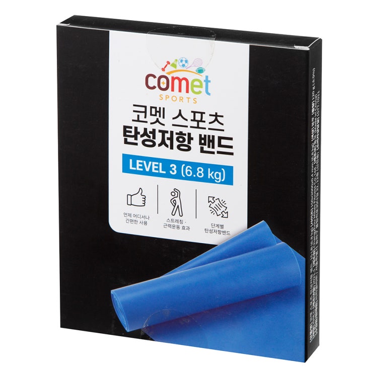 가성비갑 코멧 스포츠 탄성저항 밴드, 블루(15LB) 좋아요 가성비갑 코멧 스포츠 탄성저항 밴드, 블루(15LB) 좋아요
