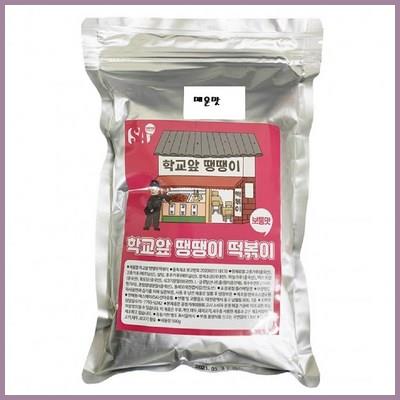 [찐] 학교앞 땡땡이 분말가루 엽기 국물떡볶이 신전밀떡 땡초소스 500g(매운맛) 추천 