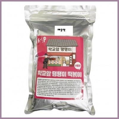  [찐] 학교앞 땡땡이 분말가루 엽기 국물떡볶이 신전밀떡 땡초소스 500g(매운맛) 추천 