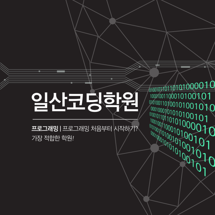  일산코딩학원 / 기초 프로그래밍 공부 여기서 시작하자!