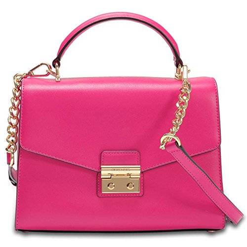 가성비갑 MICHAEL Michael Kors Sloan Large Leather Satchel Bag Ultra Pin/78567 추천해요