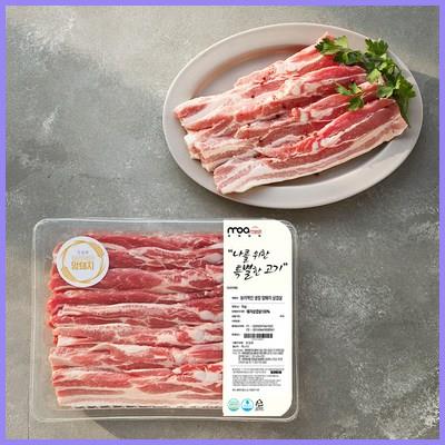  모아미트 보리먹인 암퇘지 삼겹살 구이용 (냉장) 후회없는 선택 