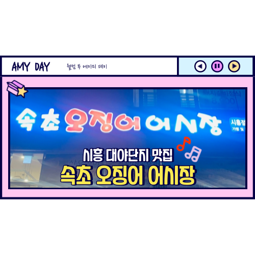  [시흥] 대야단지 맛집 '속초 오징어 어시장'