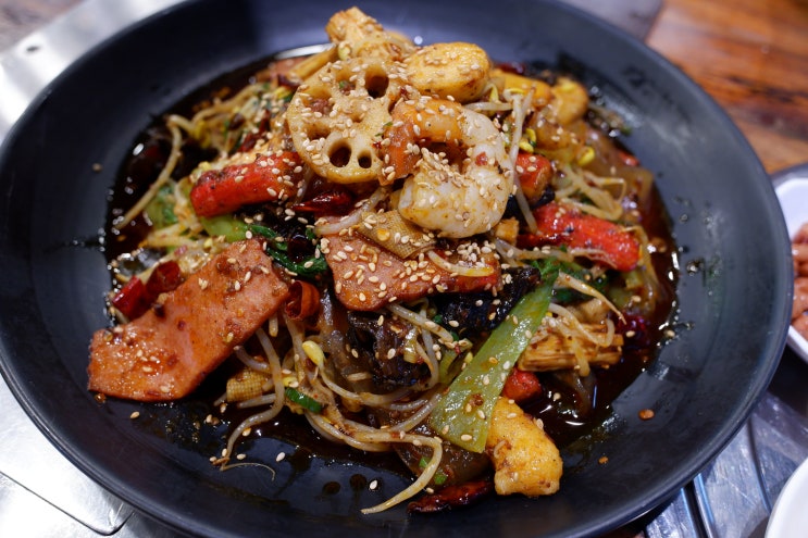  평택 깐풍기 마라훠궈 귀빈루 맛있엉