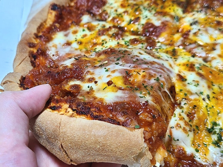  안산 맛집 9번째 :) 빅스타피자 라자냐시카고피자, 치즈가 뭉탱뭉탱!