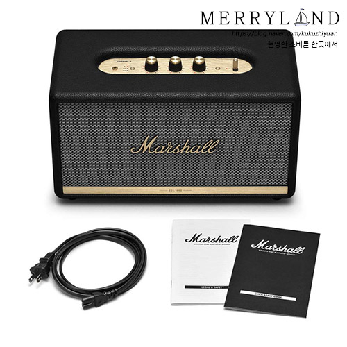 요즘 인기있는 Marshall 스탠모어2 보이스 블루투스 스피커, 02_AMAZON ALEXA, STANMORE II VOICE 추천합니다