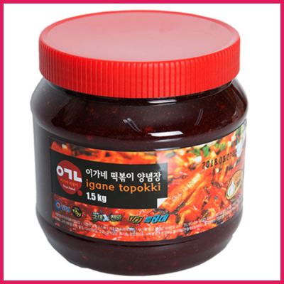  이가네 떡복이 오리지널 만능 양념장 1.5kg 리뷰 