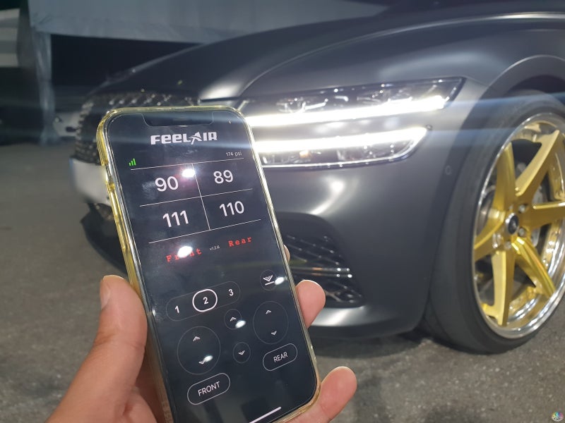 화성 병점중앙로 / 에어서스펜션 장착 / 제네시스 / G80