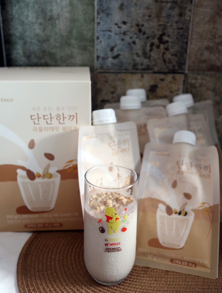  단백질쉐이크 레씨 단단한끼 선식 포만감 대박이네