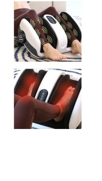  뭉친 종아리 공기압으로 풀어주어요.제스파 레그라이너 발 마사지기