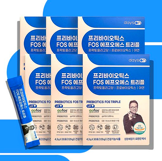  오한진 프리바이오틱스 트리플/장도연 유산균