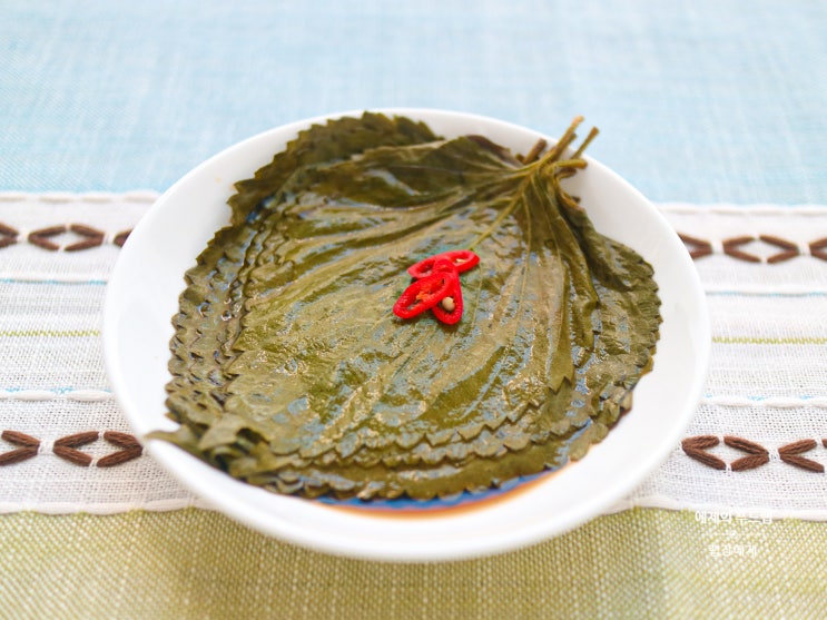  간장 깻잎 절임 반찬 만들기, 백종원 만능 장아찌 소스 활용 초간단 요리
