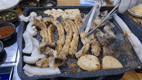  [천안 곱창] 푸짐한 소곱창 맛집은 불당동 "황소곱창"