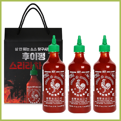  허이펑 닭표 스리라차 핫 칠리 소스 어떠세요 