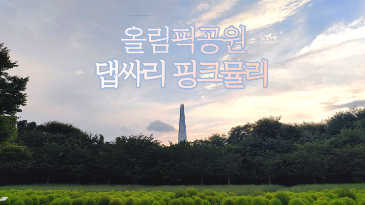 올림픽공원 몽촌토성 산책로 댑싸리 핑크뮬리 위치 올림픽공원 몽촌토성 산책로 댑싸리 핑크뮬리 위치