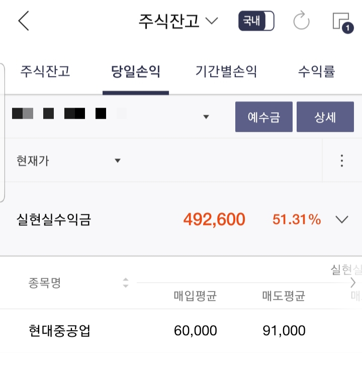  현대중공업 공모주 수익시현(미국 고배당주 및 구조적 성장주 투자)
