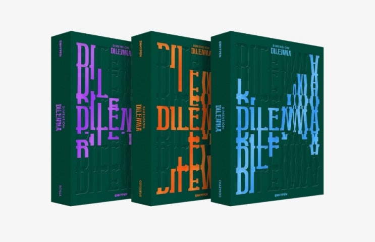  ENHYPEN 엔하이픈 'DIMENSION : DILEMMA' 예약구매(위버스특전)
