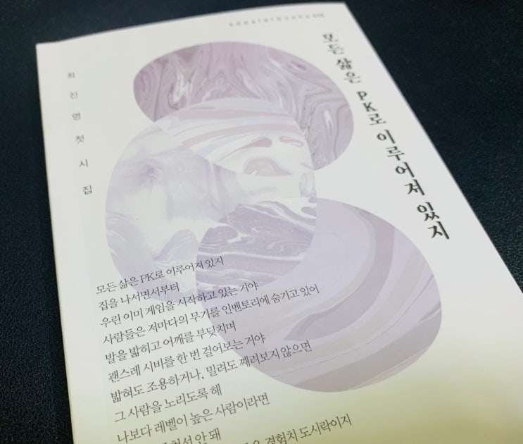  시집추천 '모든 삶은 PK로 이루어져 있지' | 감성시 인생시 짧은시 좋은시 모음