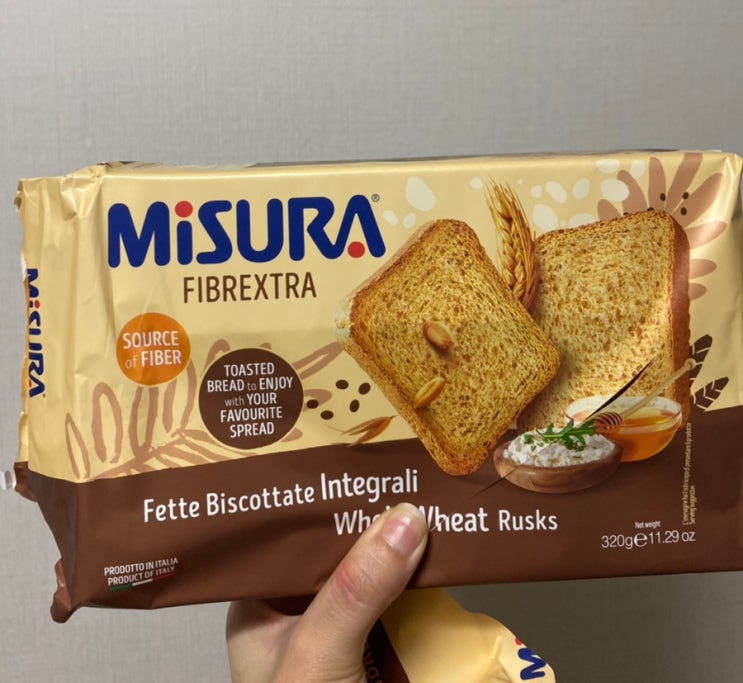  MISURA 미주라 통밀 도너츠, 토스트 비스킷 _건강한 간식 