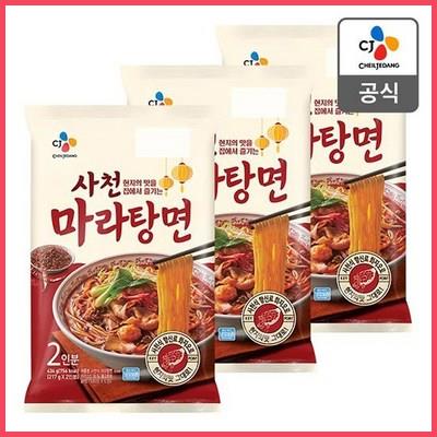  CJ 사천마라탕면 2인분 434g X 3봉 믿고 보는 인기 쇼핑 정보 
