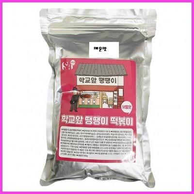  [찐] 학교앞 땡땡이 분말가루 엽기 국물떡볶이 신전밀떡 땡초소스 500g(매운맛) 리뷰 