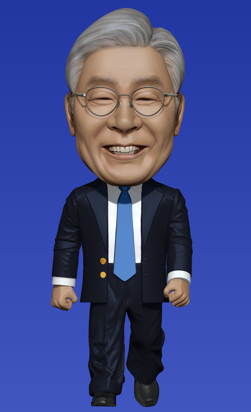 차기대선후보 이재명경기도지사 제작기.