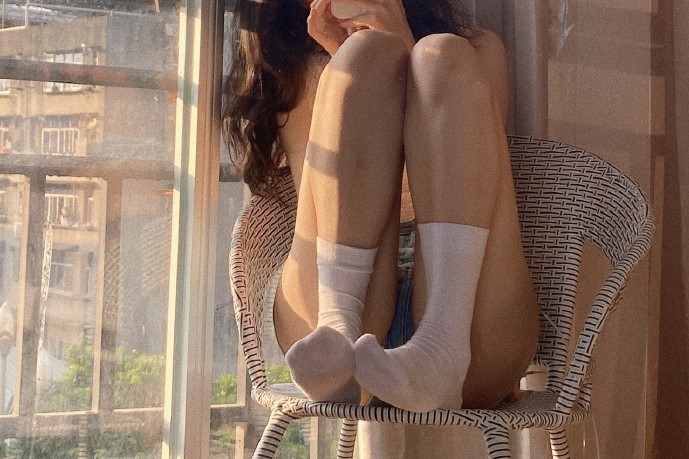 너무 섹시한 시스루 속옷에 핫팬츠 입은 바바티비BJ 민한나