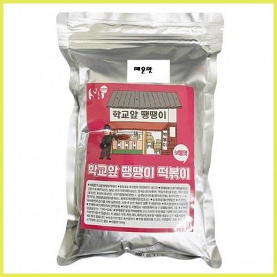 [찐] 학교앞 땡땡이 분말가루 엽기 국물떡볶이 신전밀떡 땡초소스 500g(매운맛) 판매순위 제품 