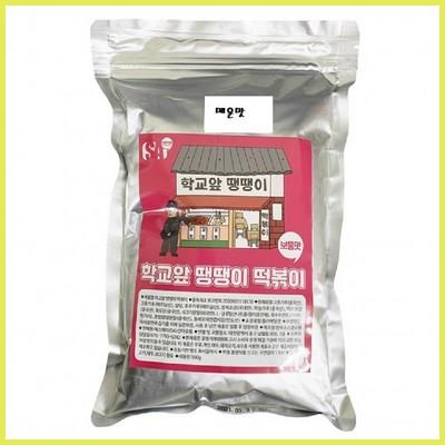  [찐] 학교앞 땡땡이 분말가루 엽기 국물떡볶이 신전밀떡 땡초소스 500g(매운맛) 판매순위 제품 