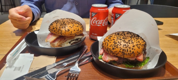  롯데백화점 동탄점 co.190 고기 중독자 버거 맛집,  주차장 요금