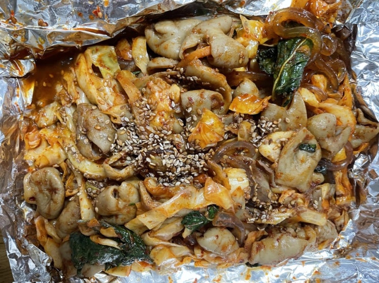  [내돈내산] 노원역 근처 길거리(?) 곱창볶음 강추!! 세기유통 곱창(매월 3째주 금요일에 오심)