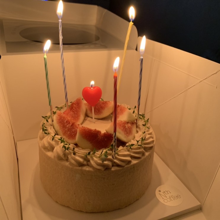 [은평구 케이크]엔쓰커피 얼그레이쇼콜라 홀케이크