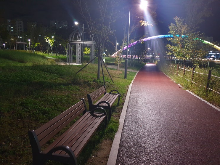 [공원] 미사호수공원에 밤산책을 다녀왔다