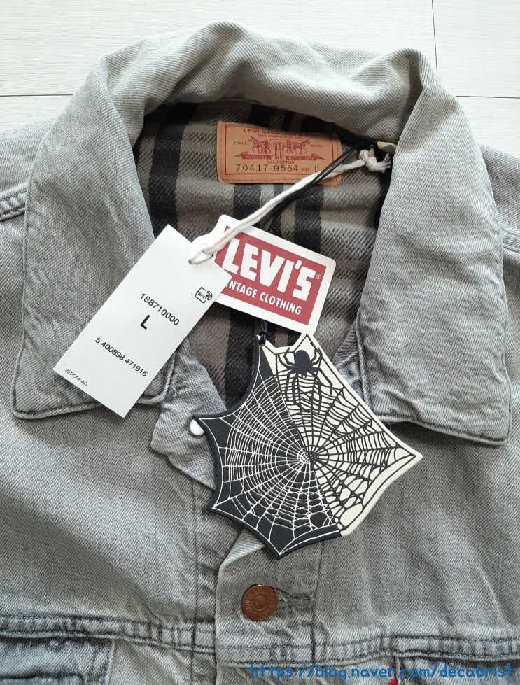 Levi's Vintage Clothing Flannel Trucker Jacket(LVC, 리바이스 빈티지 클로딩 플란넬 트러커 자켓/재킷)