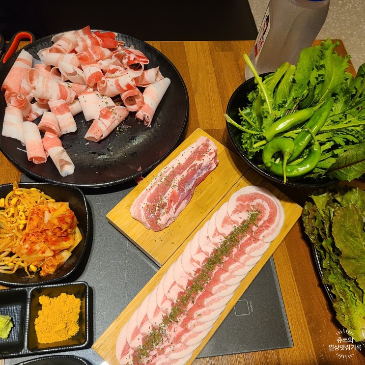 양산 통도사 근처 맛집/양산 고기집: 무한리필 샐러드바와 싱싱한 고기가 있는 통도사 삼겹식당