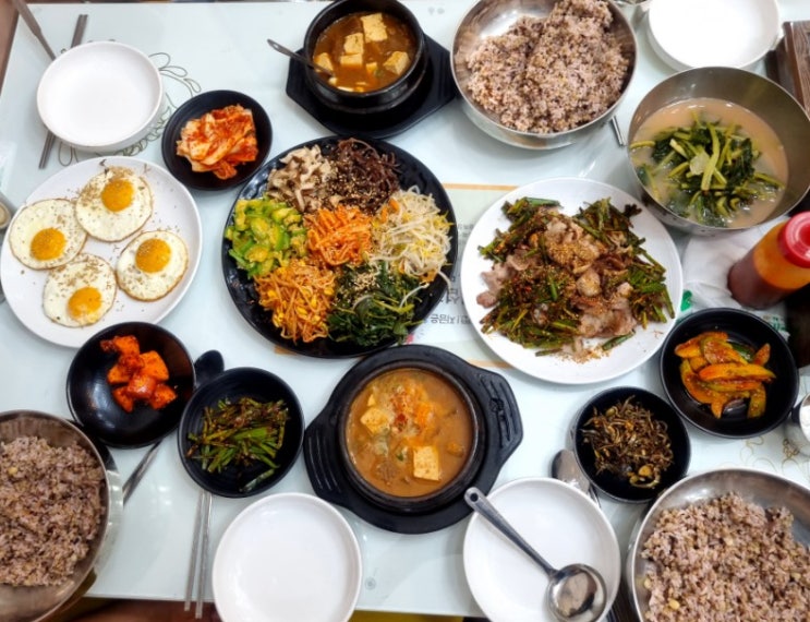 수락산맛집. 장독대보리밥 . 청국장과 된장찌개정식 맛집.