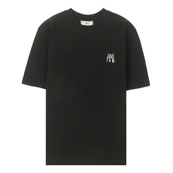 많이 팔린 AMI 아미 20SS P20HJ117720 001 아미자수 라운드 반팔티셔츠 블랙 남성 티셔.. 추천합니다 많이 팔린 AMI 아미 20SS P20HJ117720 001 아미자수 라운드 반팔티셔츠 블랙 남성 티셔.. 추천합니다