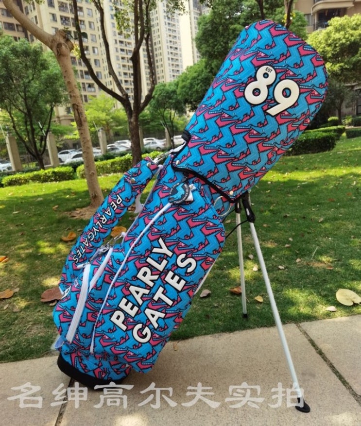 핵가성비 좋은 PEARLYGATES 골프 가방 신형 초경량 스탠드 가방 여성용 배낭 PG Igolf 천 가방, 푸른 추천해요 핵가성비 좋은 PEARLYGATES 골프 가방 신형 초경량 스탠드 가방 여성용 배낭 PG Igolf 천 가방, 푸른 추천해요