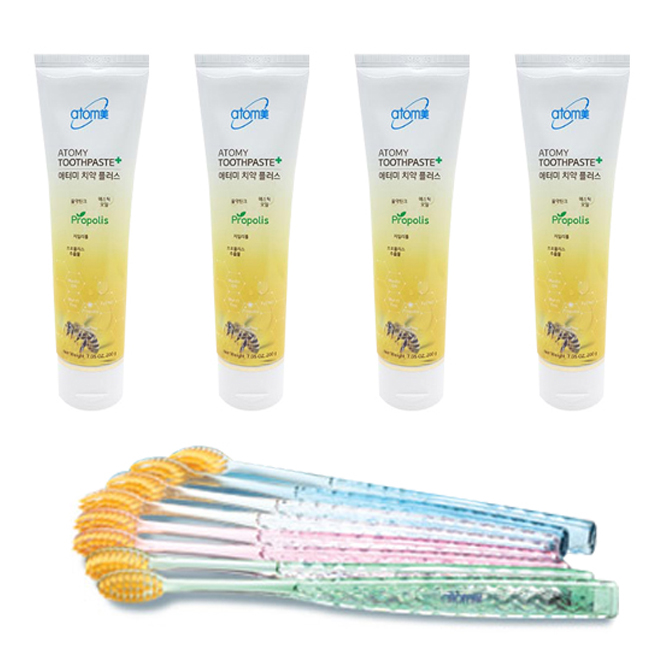 선택고민 해결 애터미 칫솔 8p + 치약 50g x 4p, 1세트 ··· 선택고민 해결 애터미 칫솔 8p + 치약 50g x 4p, 1세트 ···
