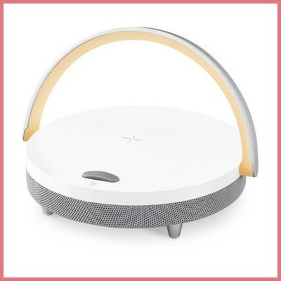  엑토 3 in 1 무선 충전 무드등 블루투스 스피커 BTS-47 탑픽 