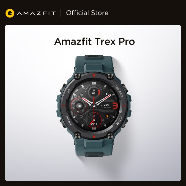 의외로 인기있는 새로운 Amazfit T-렉스 Trex 프로 T 렉스 GPS 야외 Smartwatch 방수 18 일 배터리 수명 390mAh 스마트 워치 안드로이드 iOS 전화,