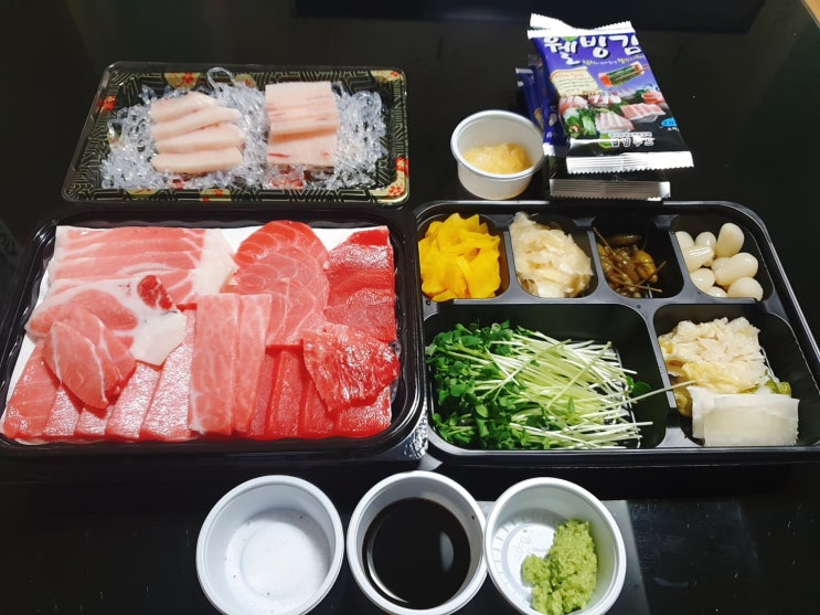  술 없이 먹는 노술 참치. (feat. 참다랑어 막주는 집 참치정육점 부평점)