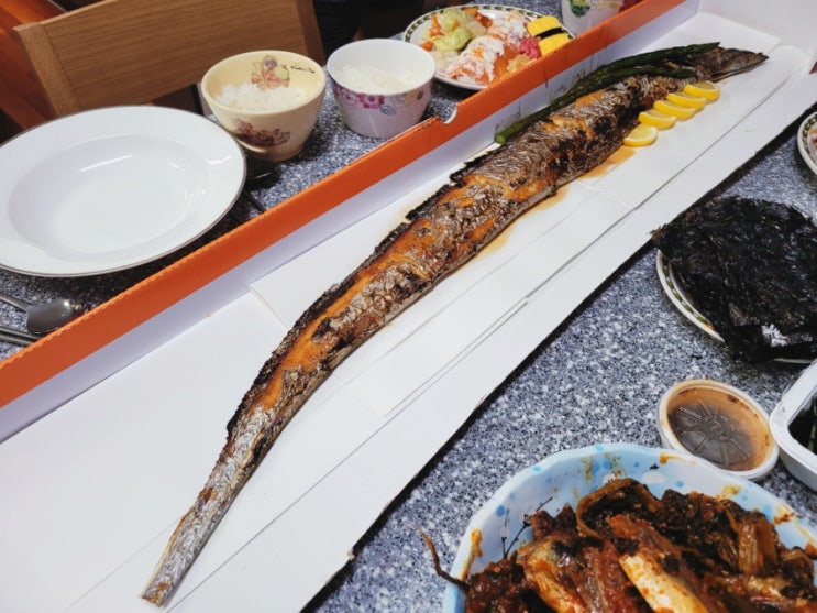 풍무동 갈치구이 맛집! 마켓피쉬에서 주문한 초대형갈치 대박크다 풍무동 갈치구이 맛집! 마켓피쉬에서 주문한 초대형갈치 대박크다