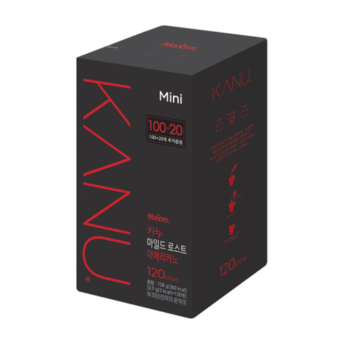 가성비 뛰어난 카누 콜롬비아 블렌드 마일드 로스트 아메리카노 0.9g 원두커피믹스, 120개입, 3개 추천합니다 가성비 뛰어난 카누 콜롬비아 블렌드 마일드 로스트 아메리카노 0.9g 원두커피믹스, 120개입, 3개 추천합니다