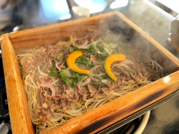 냠냠) 일산 가로수길 편백찜 + 샤브샤브 무한리필 맛집~> '일공공샤브'
