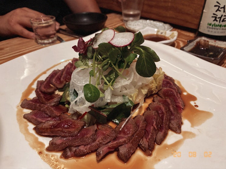  소고기 타다끼는 언제나 맛있음