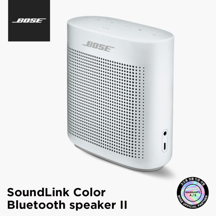 인지도 있는 BOSE 사운드링크 컬러 2 블루투스 스피커 SoundLink Color 2, 폴라 화이트 추천해요