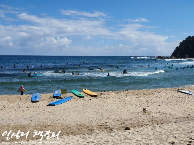 양양·속초 1박2일 - 2021. 9. 18. 기사문해변에서 서핑
